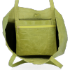 Bőr táska shopper bag Vittoria Gotti lime V299COCO
